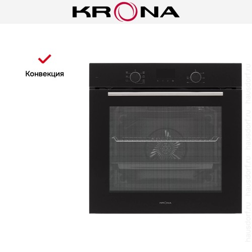 Духовой шкаф KRONA ELEMENT D plus 60 BL