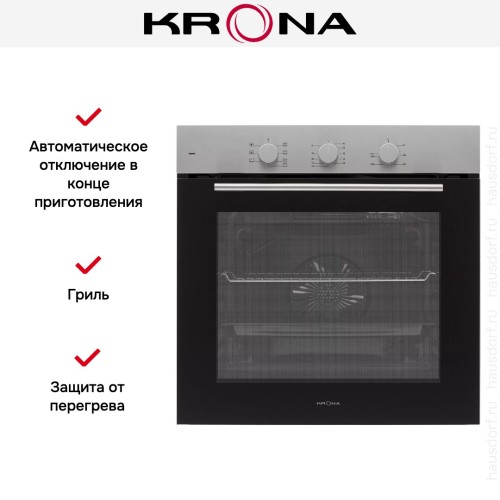 Духовой шкаф KRONA ELEMENT plus 60 IX