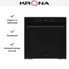 Духовой шкаф KRONA ONYX 60H BL/BL