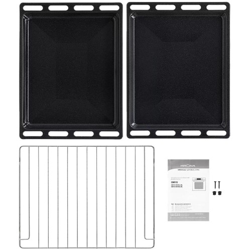 Духовой шкаф KRONA ONYX 60H BL/BL