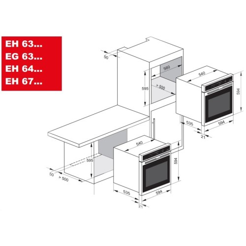Духовой шкаф Kaiser EH 6326 W