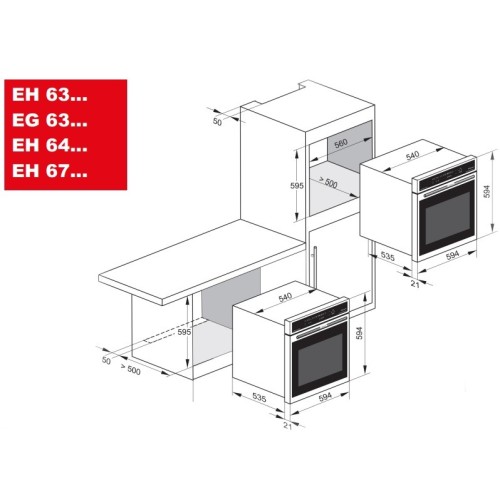 Духовой шкаф Kaiser EH 6344