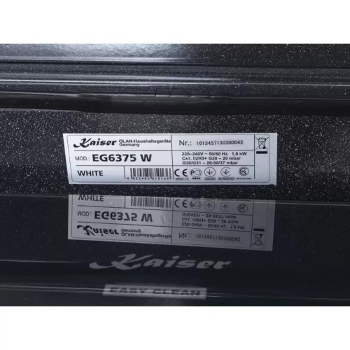 Встраиваемый газовый духовой шкаф Kaiser EG 6374 W