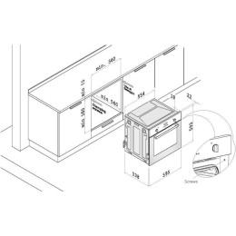 Духовой шкаф Korting OGG 741 CRB