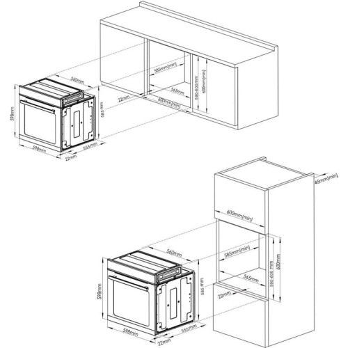 Духовой шкаф Korting OKB 9261 CPGN