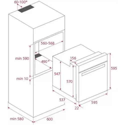 Духовой шкаф Kuppersberg FH 611 B