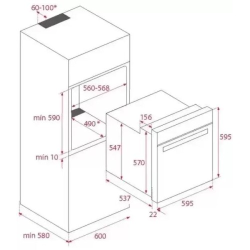 Духовой шкаф Kuppersberg FH 611 W