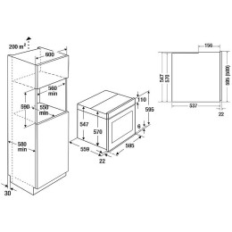 Духовой шкаф с паром Kuppersbusch BD 6340.0 KSM6 MattBlack