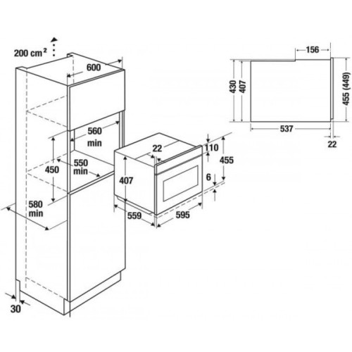 Компактный духовой шкаф Kuppersbusch CBP 6550.0 G1 Stainless Steel