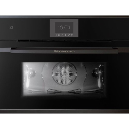 Компактный духовой шкаф Kuppersbusch CBP 6550.0 S6 Black Steel купить в Москве и Санкт-Петербурге