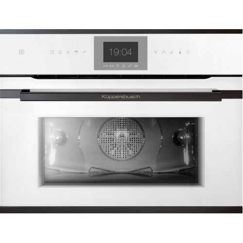 Компактный духовой шкаф Kuppersbusch CBP 6550.0 W6 Black Steel купить в Москве и Санкт-Петербурге