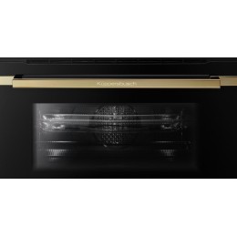 Компактный духовой шкаф с микроволнами  Kuppersbusch CBM 6330.0 S4 Gold