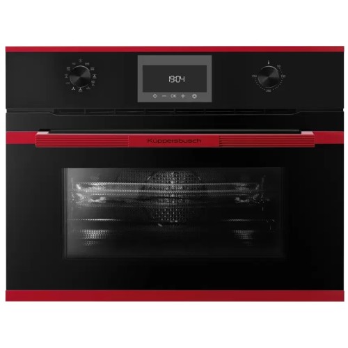 Компактный духовой шкаф с микроволнами Kuppersbusch CBM 6330.0 S8 Hot Chili