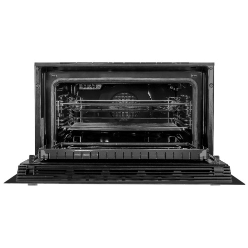 Компактный духовой шкаф с микроволнами Kuppersbusch CBM 6350.0 GPH 2 Black Chrome