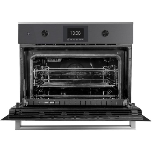 Компактный духовой шкаф с микроволнами Kuppersbusch CBM 6350.0 GPH 2 Black Chrome