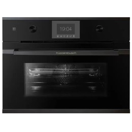 Компактный духовой шкаф с микроволнами Kuppersbusch CBM 6350.0 S2 Black Chrome
