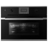 Компактный духовой шкаф с микроволнами Kuppersbusch CBM 6350.0 S3 Silver Chrome