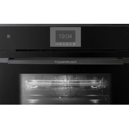 Компактный духовой шкаф с микроволнами  Kuppersbusch CBM 6550.0 S2 Black Chrome