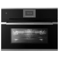 Компактный духовой шкаф с микроволнами Kuppersbusch CBM 6550.0 S3 Silver Chrome