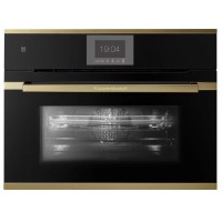 Компактный духовой шкаф с микроволнами Kuppersbusch CBM 6550.0 S4 Gold
