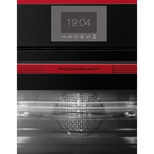 Компактный духовой шкаф с микроволнами Kuppersbusch CBM 6550.0 S8 Hot Chili