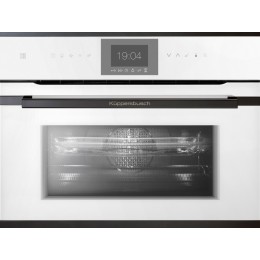 Компактный духовой шкаф с микроволнами Kuppersbusch CBM 6550.0 W6 Black Steel