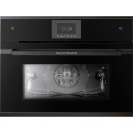 Компактный духовой шкаф с паром Kuppersbusch CBD 6550.0 S6 Black Steel