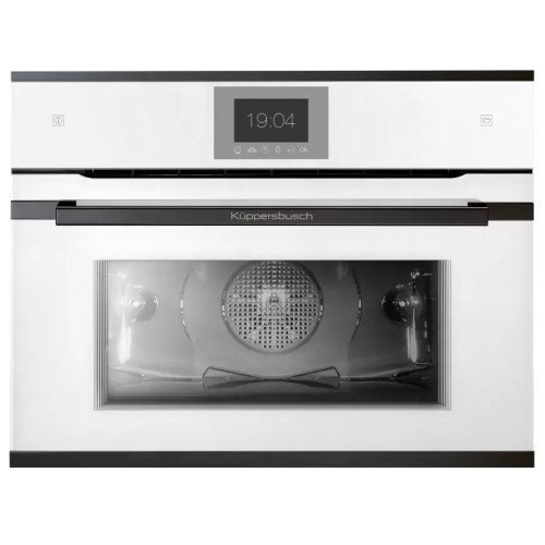 Компактный духовой шкаф с паром Kuppersbusch CBD 6550.0 W2 Black Chrome