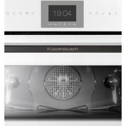 Компактный духовой шкаф с паром Kuppersbusch CBD 6550.0 W2 Black Chrome