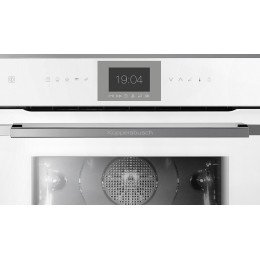 Компактный духовой шкаф с паром Kuppersbusch CBD 6550.0 W3 Silver Chrome