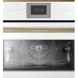Компактный духовой шкаф с паром Kuppersbusch CBD 6550.0 W4 Gold