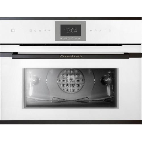 Компактный духовой шкаф с паром Kuppersbusch CBD 6550.0 W6 Black Steel