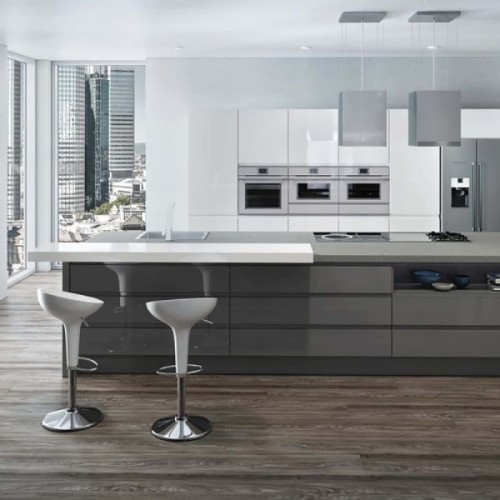 Компактный духовой шкаф с паром Kuppersbusch CBD 6550.0 W8 Hot Chili