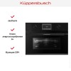 Компактный духовой шкаф с микроволнами Kuppersbusch CBM 6330.0 S5 Black Velvet