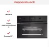 Компактный духовой шкаф с микроволнами Kuppersbusch CBM 6350.0 GPH 2 Black Chrome