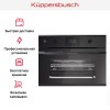 Компактный духовой шкаф с микроволнами Kuppersbusch CBM 6350.0 GPH 2 Black Chrome