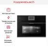 Компактный духовой шкаф с микроволнами Kuppersbusch CBM 6550.0 S5 Black Velvet