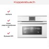 Компактный духовой шкаф с микроволнами Kuppersbusch CBM 6550.0 W1 Stainless Steel