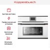 Компактный духовой шкаф с паром Kuppersbusch CBD 6550.0 W2 Black Chrome