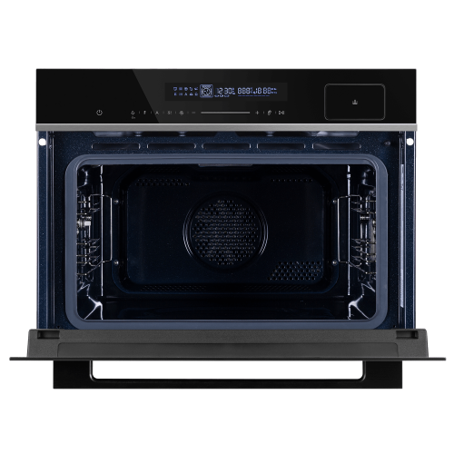 Компактный духовой шкаф с паром Maunfeld MCMO5016STGB