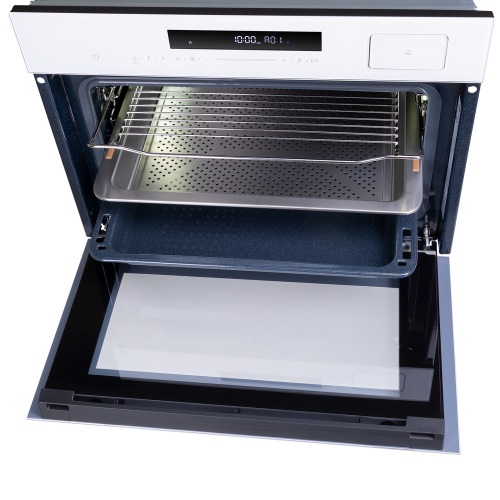 Компактный духовой шкаф с паром Maunfeld MCMO5016STGW