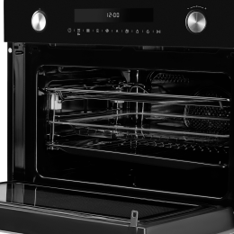 Компактный духовой шкаф с СВЧ Maunfeld MCMO5015MFB