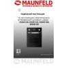 Шкаф духовой электрический MAUNFELD EOEM516B