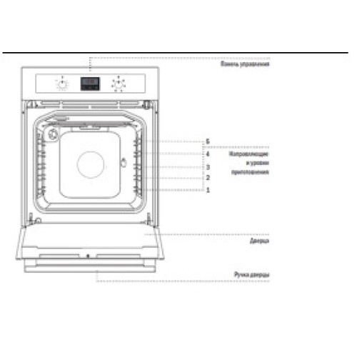 Шкаф духовой электрический MAUNFELD EOEM516B