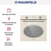 Шкаф духовой электрический MAUNFELD EOEFG.769RIB.RT