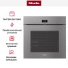 Духовой шкаф с фасадом без ручек Miele H 7464 BPX GRGR