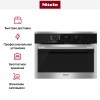 Духовой шкаф с СВЧ Miele H6100B EDST/CLST