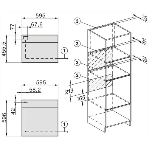 Духовой шкаф Miele H7464 BPX Pearlbeige