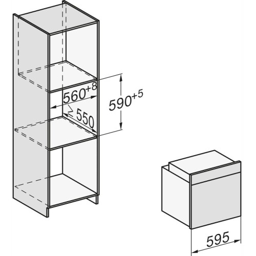 Духовой шкаф Miele H7860 BPX Pearlbeige