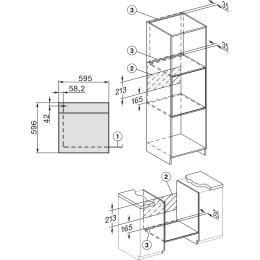 Духовой шкаф Miele H 2861-1 B OBSW